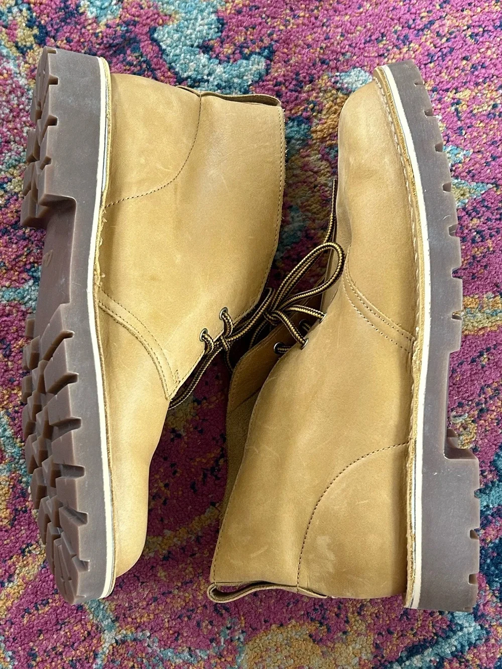Clarks men’s cognac